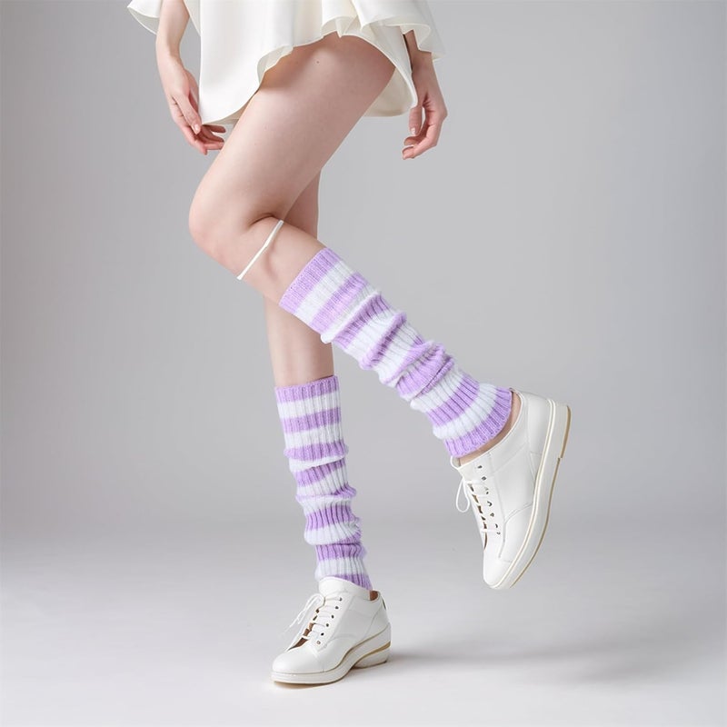 Insdark Goth Leg Warmers Women Japanese Gothic Y2k Harajuku Grunge Emo Punk 80s - Image 4